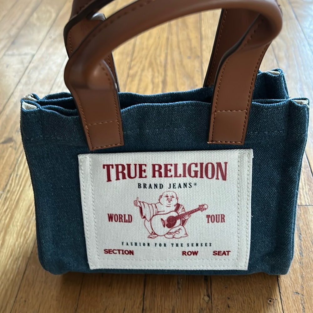 True Religion mini tote